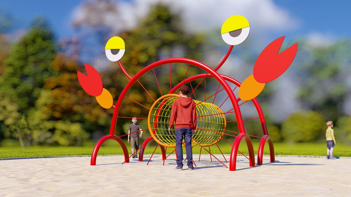 jaky_chen's tweet image. Outdoor Rope Climbing Playset with Crab design.
Size: 330*230*210cm
Welcome inquire!!!
----------
Contact:
WhatsApp:+8613968571082
Email: sales@jyplayground.com

#ropeclimbing #climbingplayground #playgroundequipment #outdoorplay #Playground #parkplay #amusementpark