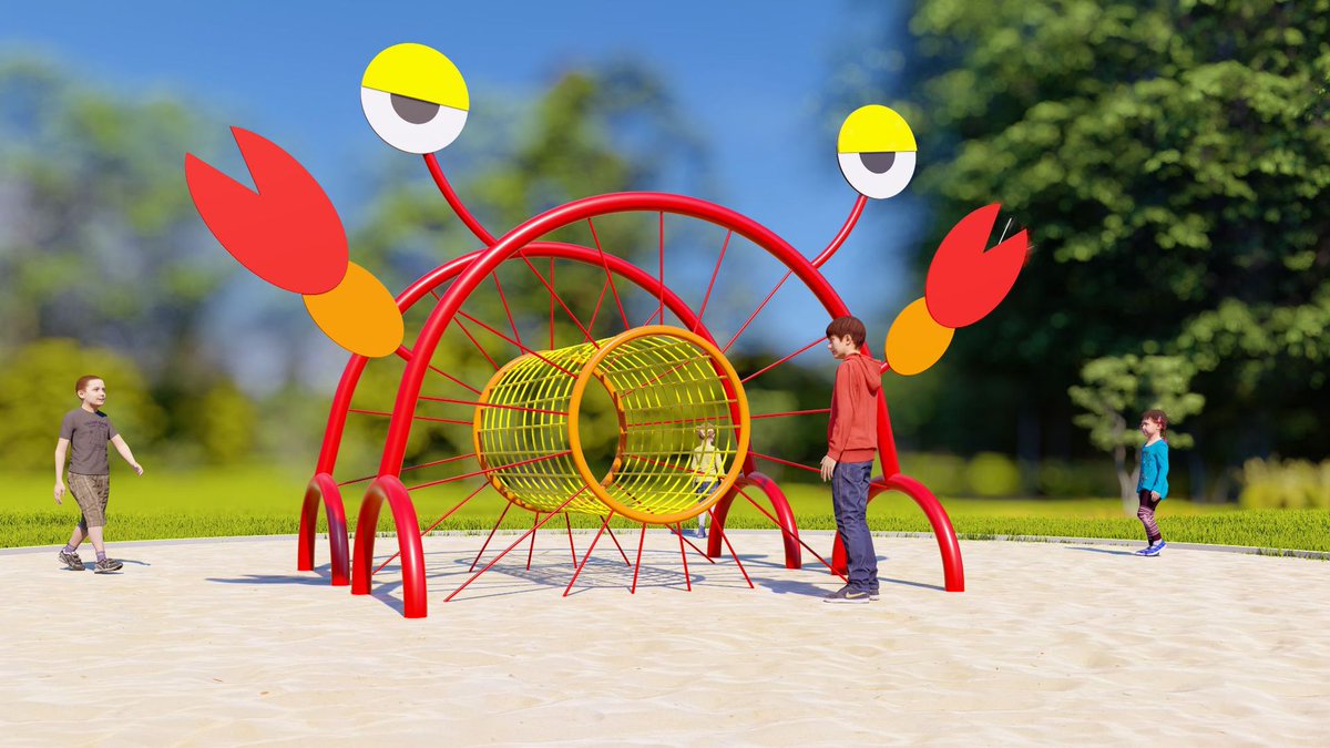 jaky_chen's tweet image. Outdoor Rope Climbing Playset with Crab design.
Size: 330*230*210cm
Welcome inquire!!!
----------
Contact:
WhatsApp:+8613968571082
Email: sales@jyplayground.com

#ropeclimbing #climbingplayground #playgroundequipment #outdoorplay #Playground #parkplay #amusementpark