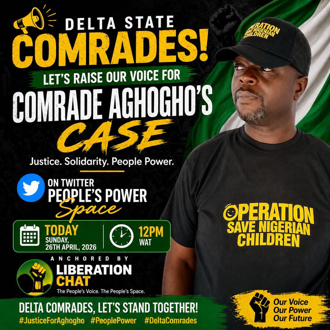 Proficience_'s tweet photo. Justice for comrade aghogho 

#FreeAgogho https://t.co/iZyyjHNOtH