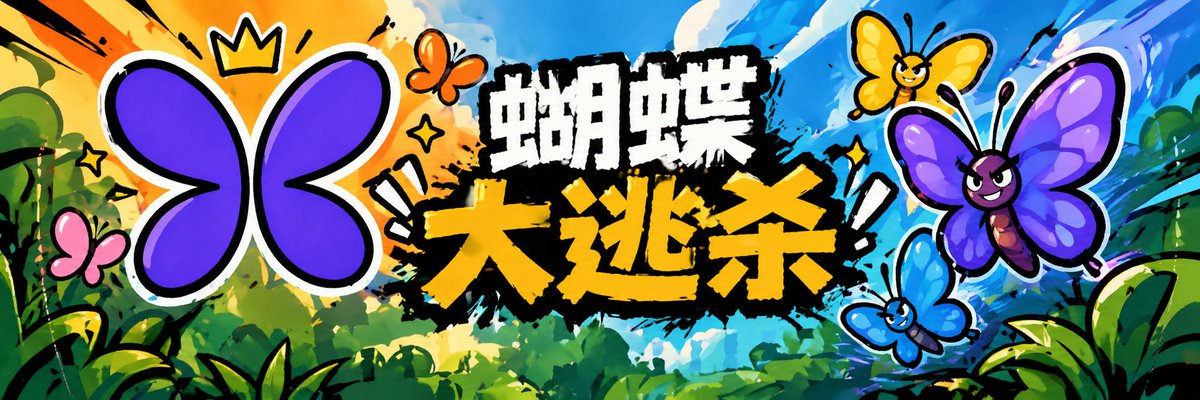 蝴蝶大逃杀 tweet media