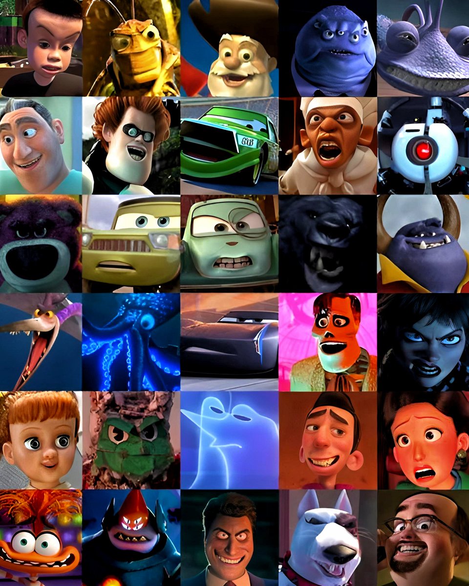 cartoonvibes26's tweet photo. Pixar Villains ❤️ https://t.co/iQ7wA4jp2u