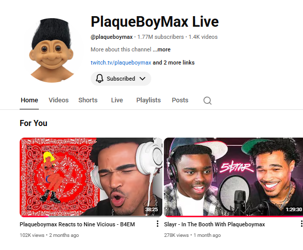 hidemyfrank's tweet photo. youtube name change https://t.co/T6c4umt8lz