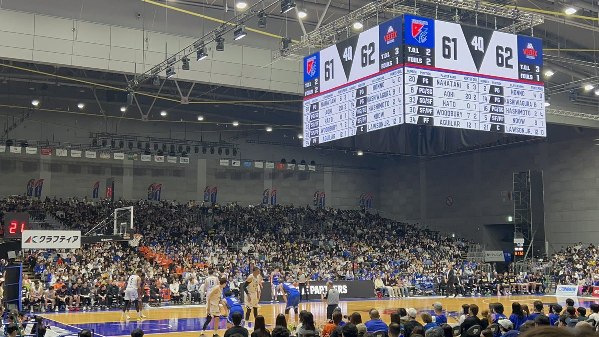 昨日は北九州メッセで
ライジング福岡🏀

親友2人とママンと😂
接戦で楽しかった
負けたけど
ママンも楽しんでた
親友付き合ってくれてありがとう♡