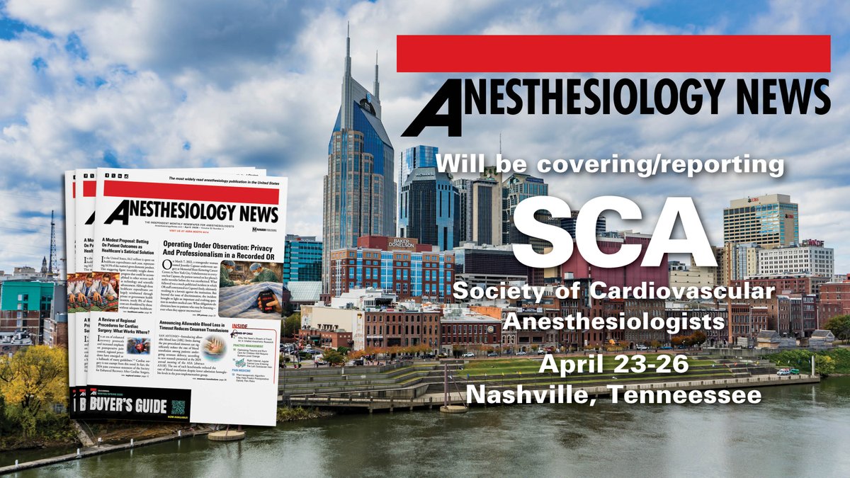 Anesthesiology News tweet media