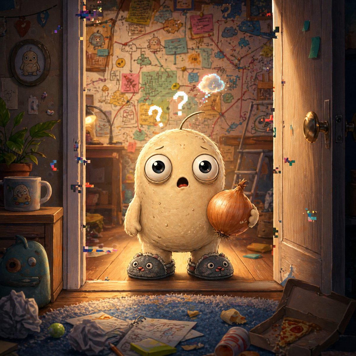 DoorpETH's tweet image. Doorp had a roadmap.

He crossed a doorway.

Now it’s just 100 free Genesis creatures on Ethereum soon and an onion he does not remember acquiring.

$ETH #NFT