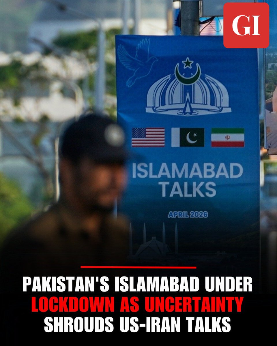 GrowingIndiaGI's tweet image. Pakistan's Islamabad under lockdown as uncertainty shrouds US-Iran talks

#pakistan #islamabad #lockdown #usirantalk