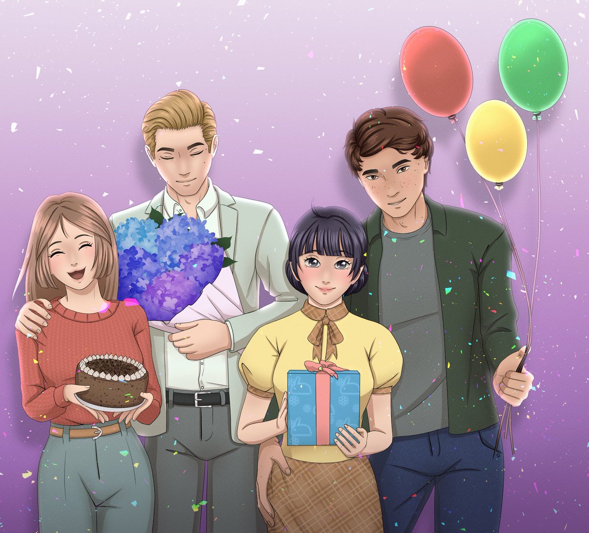 ♫~Happy (very belated) birthday to my favorite HL artist!~♫
🥳
<a href="/tamayula_hl/">Tamayula</a> 

My wish for you is, that you gain more confidence in yourself! 
You're doing a great job and are very hardworking and humble💜

I hope we get some news about HL2 asap so that we can go back "home".🥹