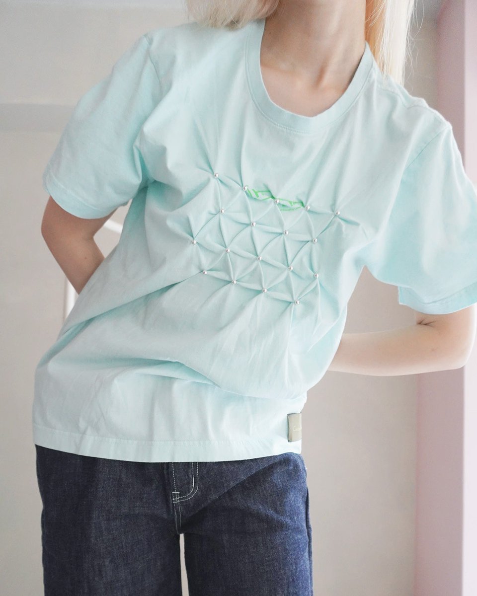 qqnsrobe's tweet photo. ピンクとグリーンはqqn's ROBEカラー🩷💚

Create Clair
Remake short shirt (pink)
¥23,100
https://t.co/waWCiOuO5H

Remake T-front (mint)
¥19,800
https://t.co/9m0hfAE1x9 https://t.co/nLFL0h2nCV