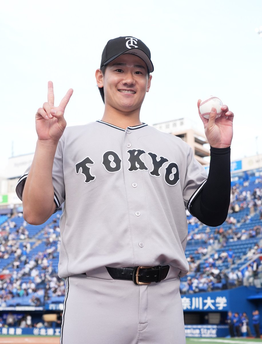 sanspo_giants's tweet photo. 【🔥#熱闘撮って出し📷】    

#井上温大 投手が6回1失点の好投で今季2勝目！
横浜スタジアムでは通算8試合に登板し、3勝0敗と抜群の相性の良さを見せました（撮影・今野顕）    

#巨人 #ジャイアンツ #giants #サンスポ https://t.co/1aZffQ5IM7