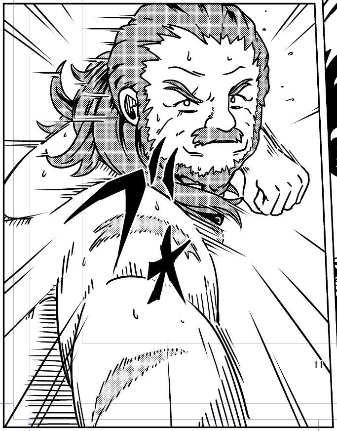 おじさん描くのけっこう楽しい! 