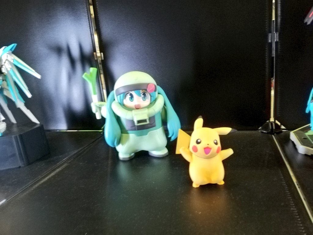 他にも超会議の色んな場所でミクさんを見かけました！