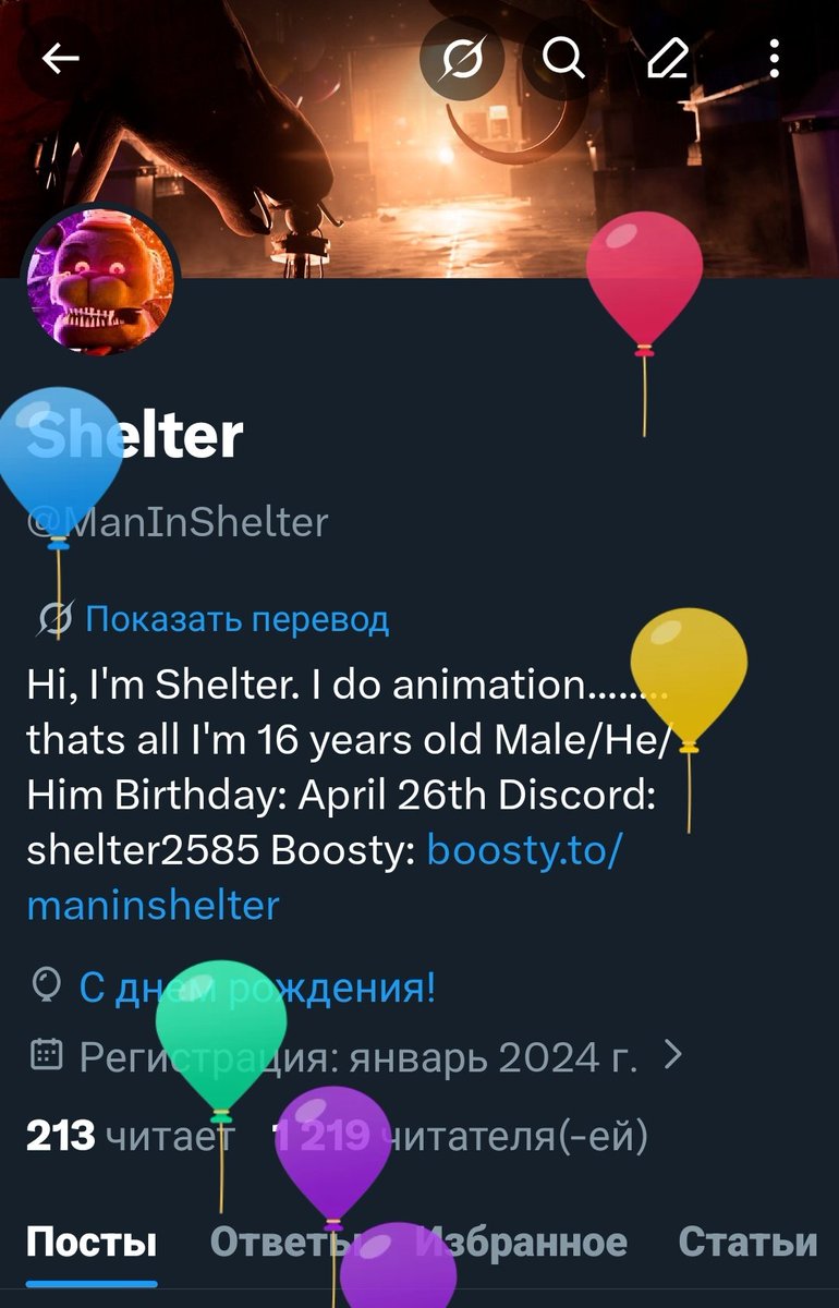 Shelter tweet media