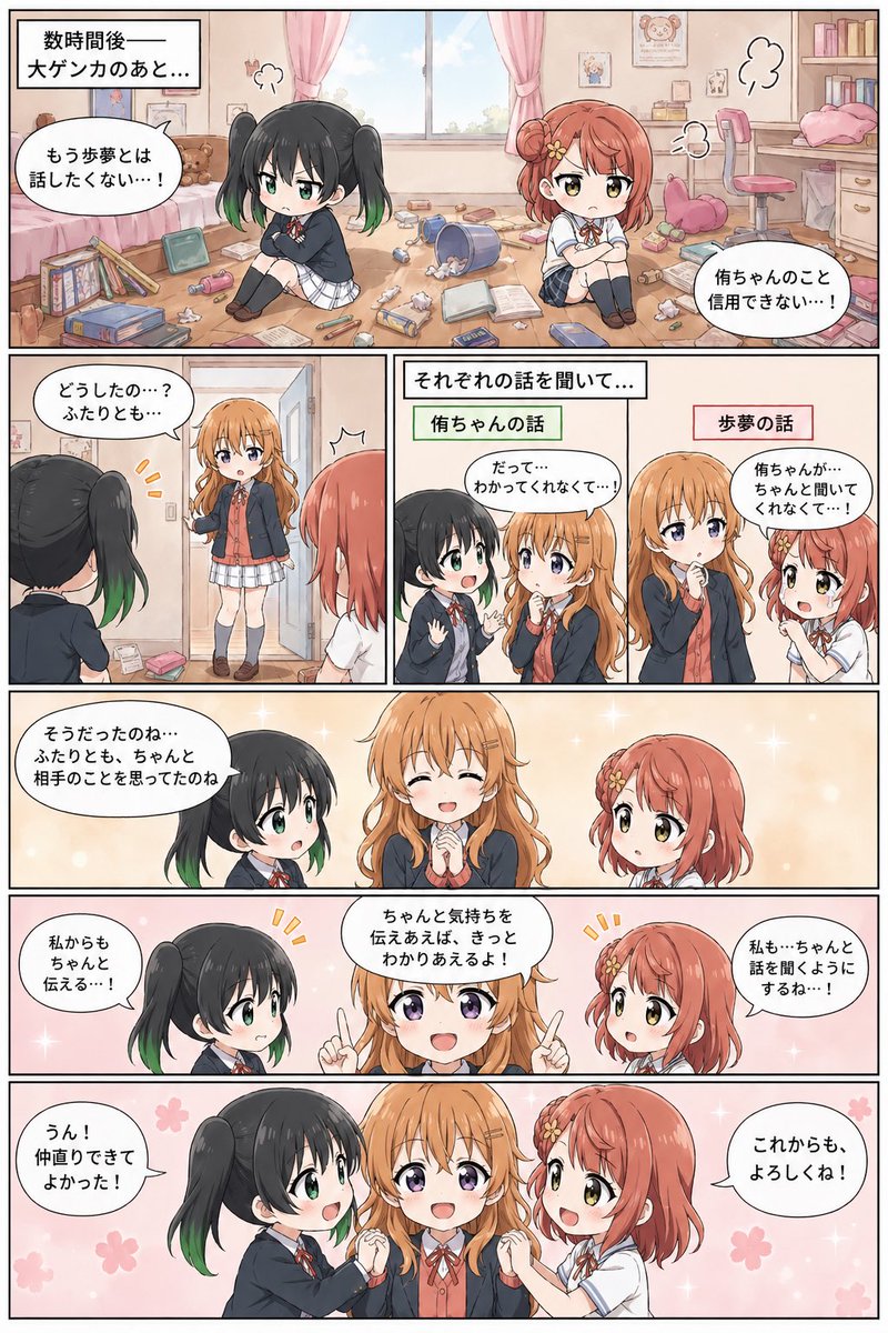 おすすめで出てきた、トモヶ咲を参考に

GPTimage