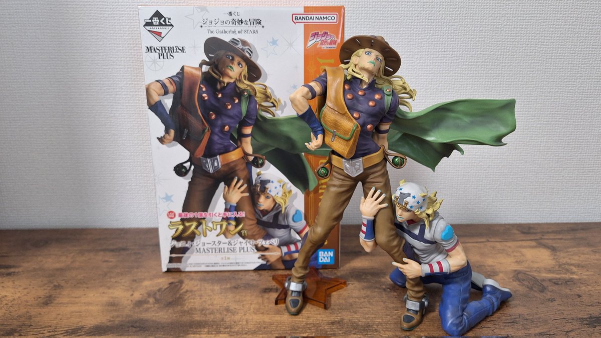 ジョジョ 一番くじ ラストワン賞 ジョニィ&ジャイロ 【公式通販】