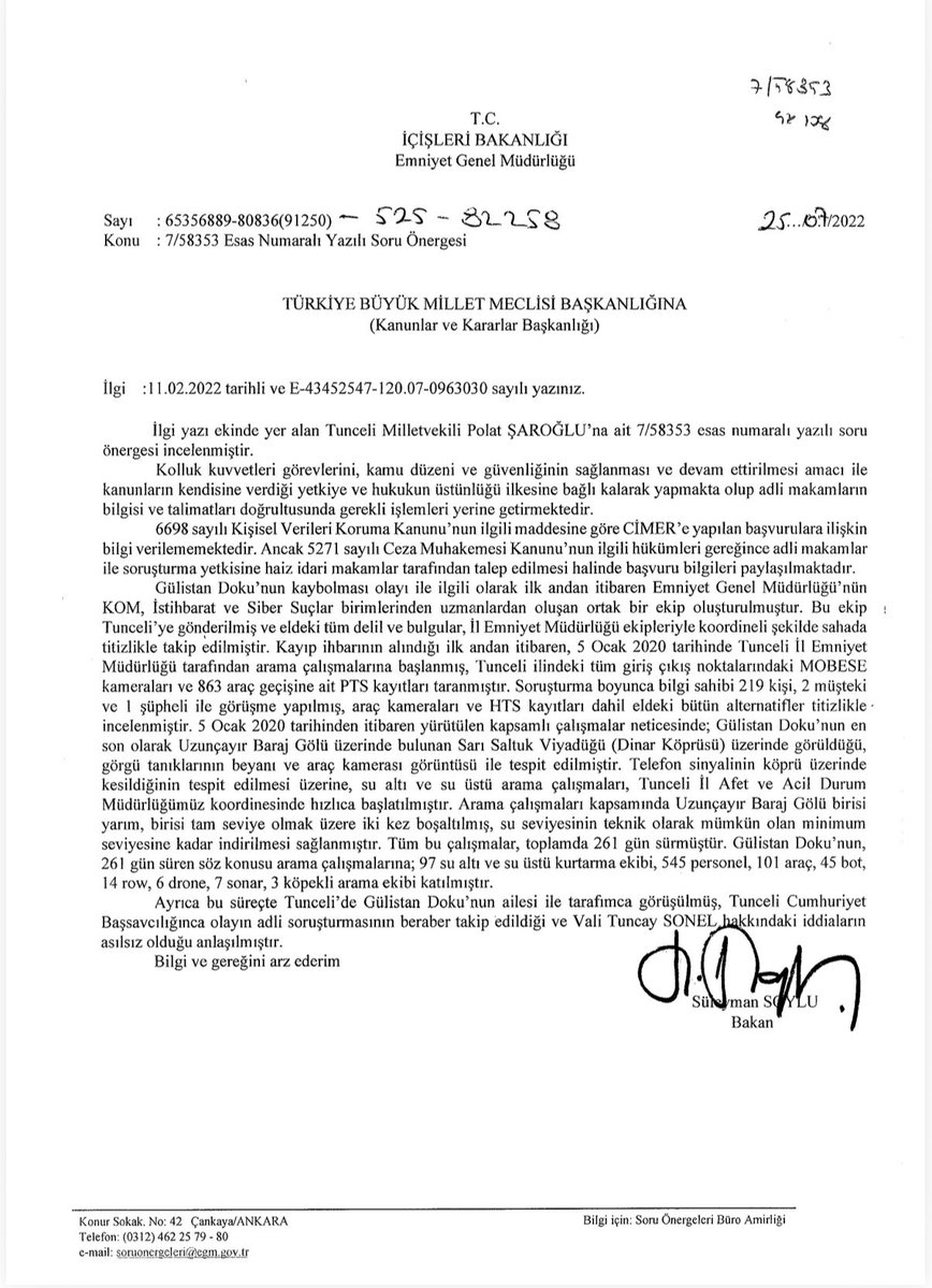 Süleyman Soylu tweet media