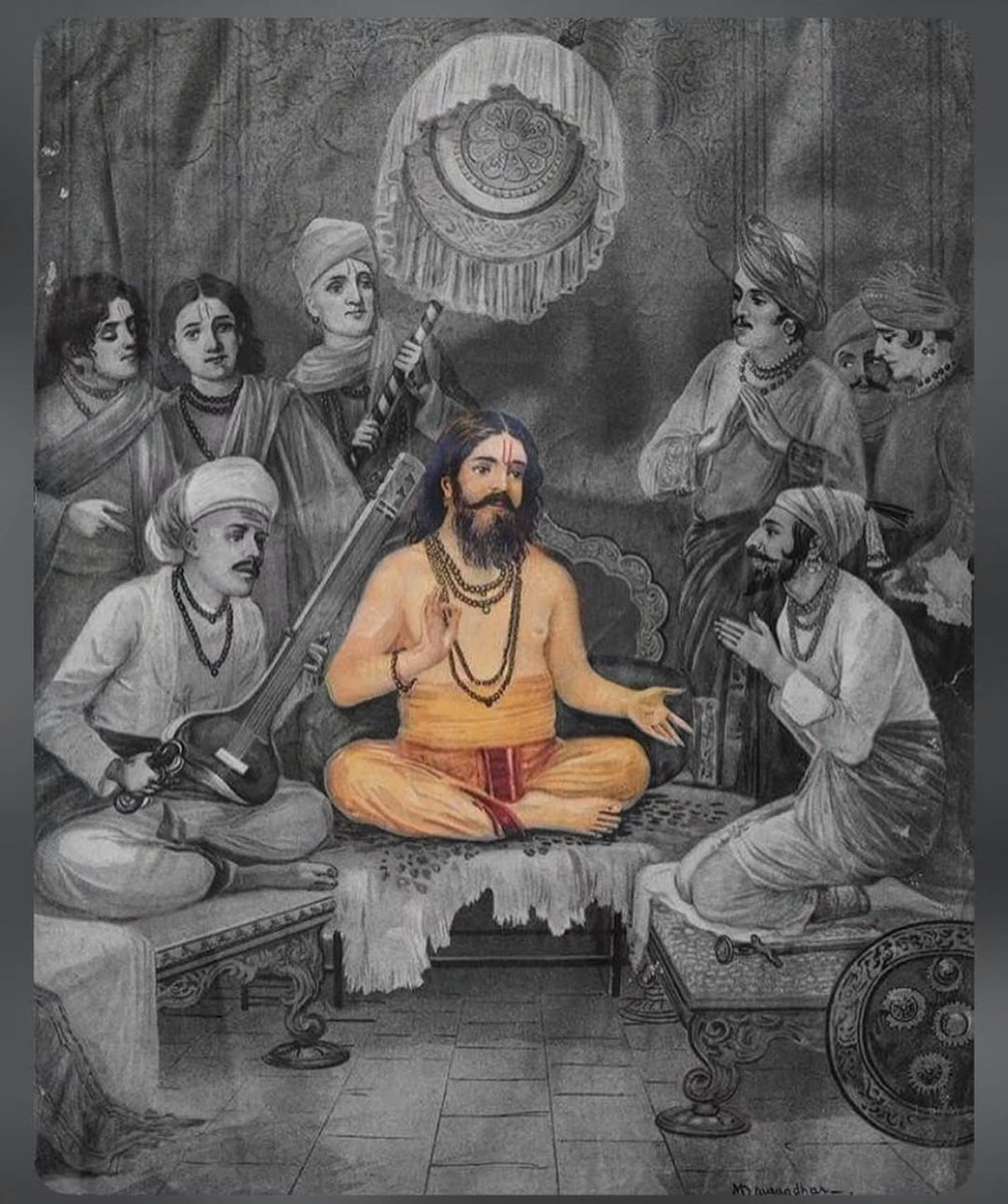 pavan_pinate's tweet photo. बागेश्वर बाबा काही इतिहासकार नाहीत. त्यावरून समर्थ रामदास स्वामींना जे लोक टार्गेट करत आहेत, त्यांना छत्रपती शिवाजी महाराज समजलेच नाहीत. शिवरायांनी सज्जनगड हा एक अख्खा गड समर्थ रामदास स्वामींना राहण्यासाठी दिला होता. त्यामुळे भुरट्या लोकांनी शिवराय आणि रामदास स्वामी यांच्यातील नात्याबद्दल काहीही बोलू नये.
#samarthramdas