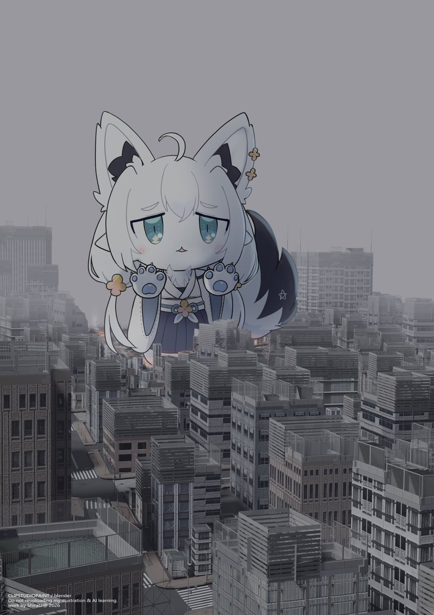 げつよーびだぞぉー！
#絵かゆ #絵フブキ