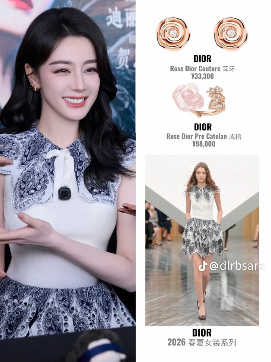 ocean_didi's tweet image. The way she makes outfits look better than they look on actual models needs to be a case study 📖 
She an Ethereal goddess ✨️ 😍 
#Dilraba recent wears for #LoveBeyondTheGrave promotion 
#CDrama
