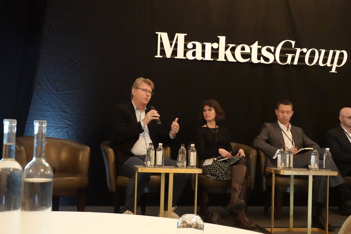 perwimmer's tweet photo. Wimmer on real estate trends and opportunities at Markets Group conference, London, April 16 2026 https://t.co/C2ENjNhnwg