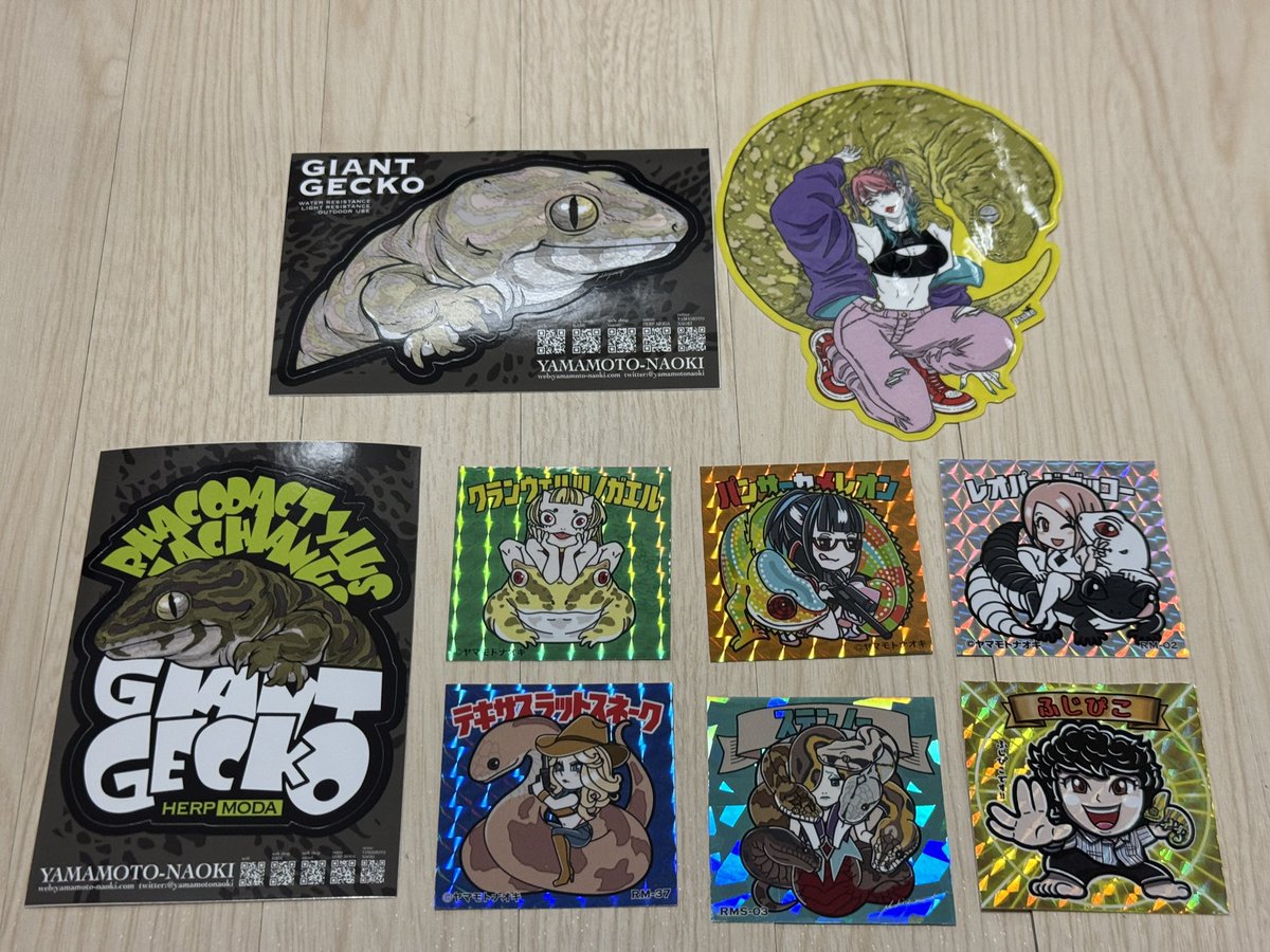 今回のJRSはステッカーのみ🤣
#ジャパンレプタイルズショー
#ビッグレプ