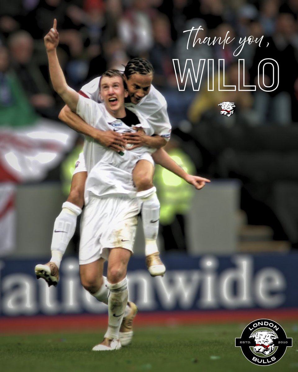 ldnbulls's tweet photo. Thank you, Willo 🫡 👏

From a Boy to a Man. 

Andy Williams, he’s one of our own.

#COYW #hometownboy https://t.co/JbPmZEg2aZ