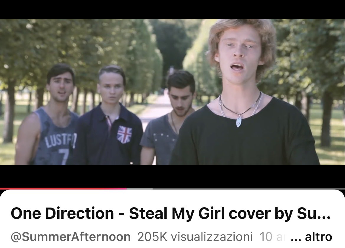 perché scopro solo adesso che rublev era in una band che faceva cover degli one direction, c’è stata una collisione tra i miei universi e non lo sapevo