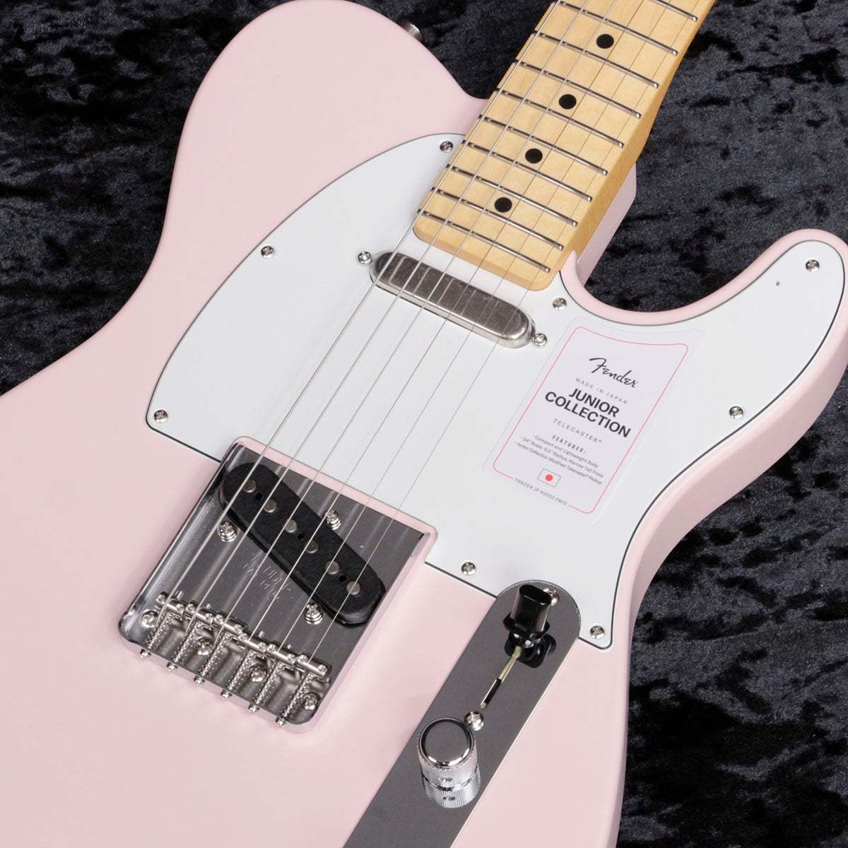 1484_shinjuku's tweet image. #Fender / Made in Japan Junior Collection Telecaster Satin Shell Pink 
24インチスケールを採用した日本製ジュニアコレクションのテレキャスター🎸
約94%にスケールダウンしたコンパクトなボディは演奏性抜群です✨
#フェンダー