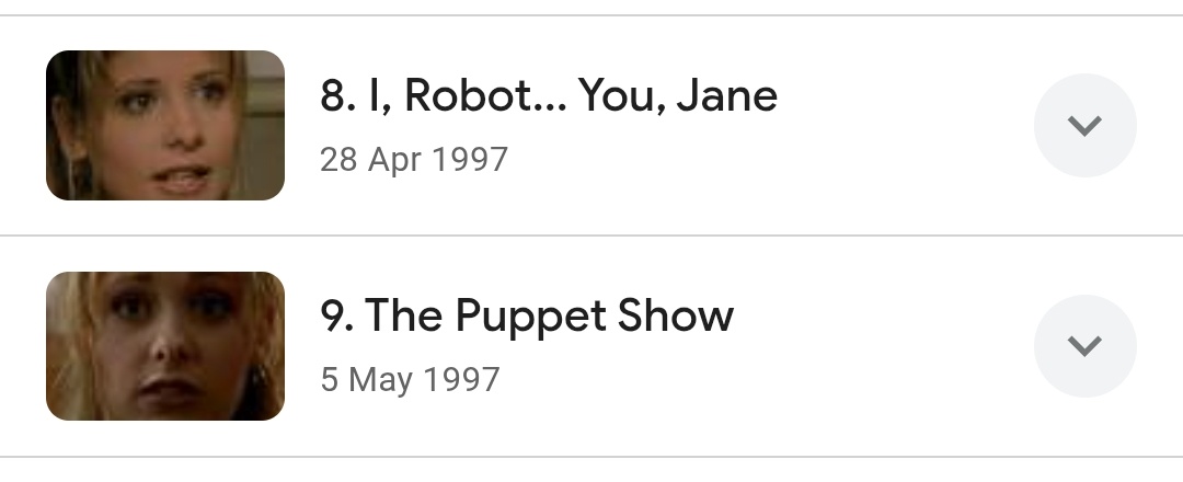 watching buffy for the first time since I was a kid and season 1,  ep 8 we have an almost prediction of AI taking over the world and ep 9 mentioning the Monroe doctrine