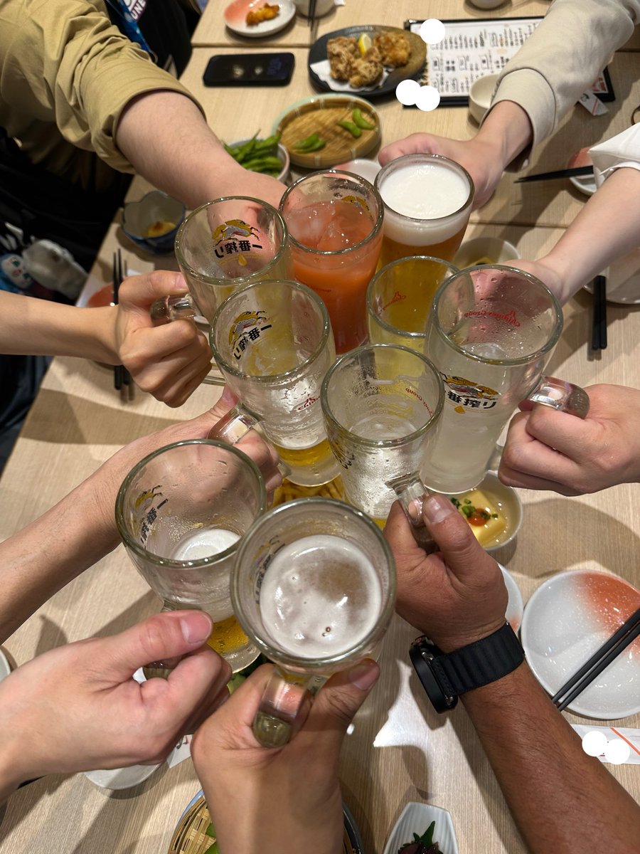 qumakari's tweet image. 超会議2日間たのしかった〜🥵構ってくれてありがとうございました🙇また来年もいきたいです🥰丹羽さんのこと好きになってきちゃった…🥵💗
リスナー同士でまた打上げ中🍺
#ニコニコ超会議2026
#day2