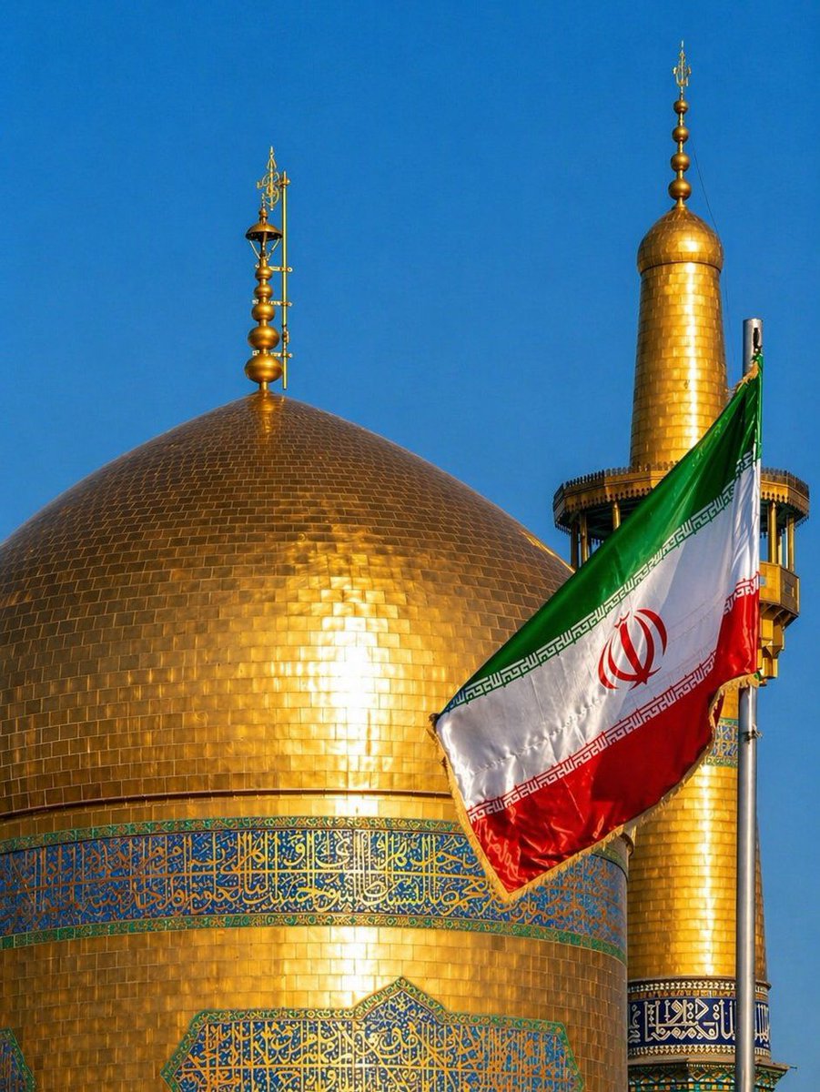 آیه ی نصرمن الله است نقش پرچمت
بیم اهریمن ندارد مُلک ایران رضا
#ایران_امام_رضا
#باب_الرضا