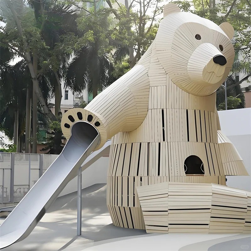 jiangxin_art's tweet image. Cute animal-themed kids playground slides &amp;amp; full custom play zones. Durable, whimsical designs spark fun, creating magical outdoor spaces for children of all ages.
#AnimalPlayground #KidsSlide #OutdoorPlay #CustomPlayArea #PublicFun