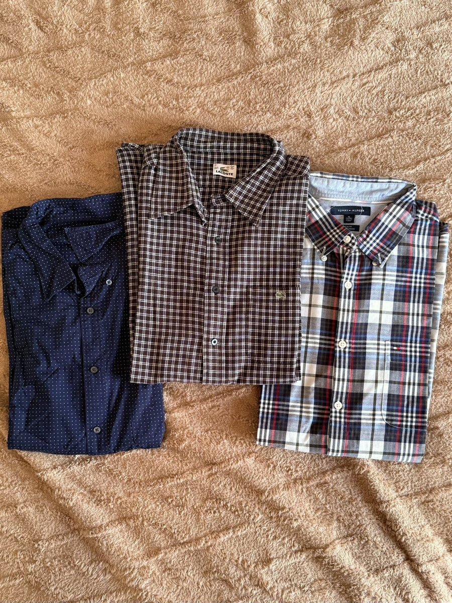 dedekono_0's tweet photo. THREAD PRELOVED BY @dedekono_0 

tags. preloved baju aesthete yourlife nobby lacoste uniqlo tommy hilfiger https://t.co/mJDqh5hdYw