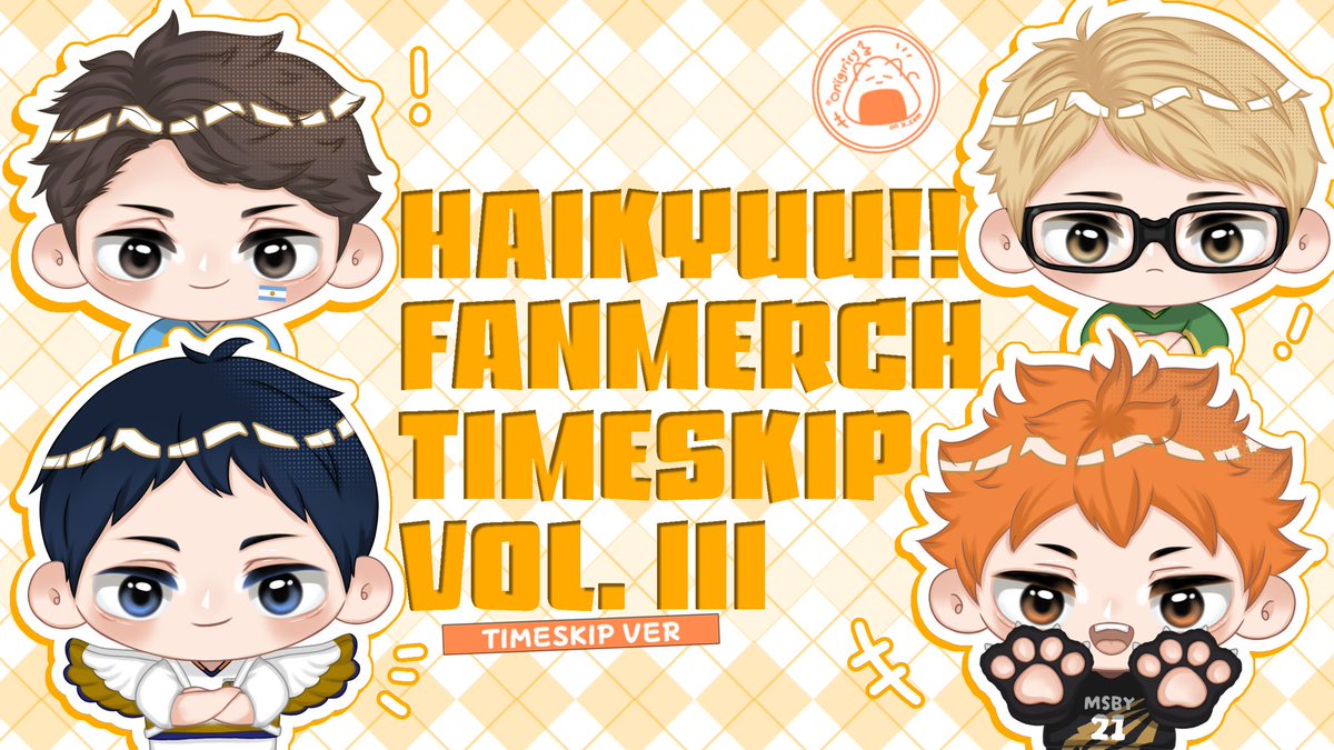 🍙 onigiriry (•˕ •マ⟆ 📌 Haikyuu Fanmerch tweet media