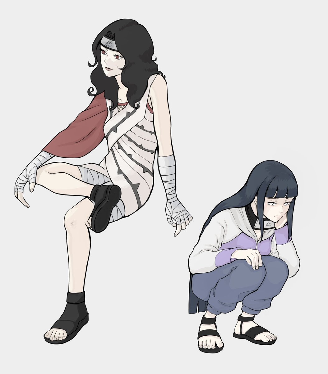 紅先生とヒナタ練習
中学のときに中忍試験読んでた当時は一番ヒナタを応援してました。