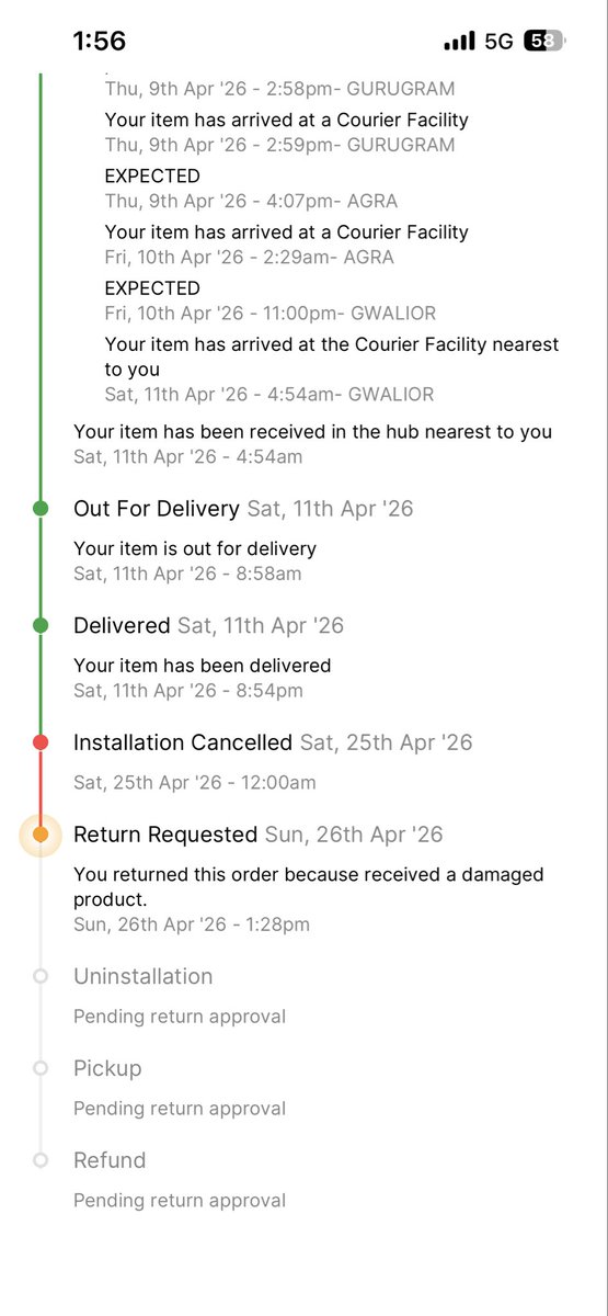 RajakAvnish's tweet photo. Extremely disappointed with @Flipkart @FlipkartSupport. Misleading information provided for Order ID: [OD437243584748260100]. No resolution for [Refund/Replacement] even after multiple follow-ups. Resolve this immediately! #ConsumerRights #FlipkartScam @jagograhakjago" https://t.co/KFivF72tY0