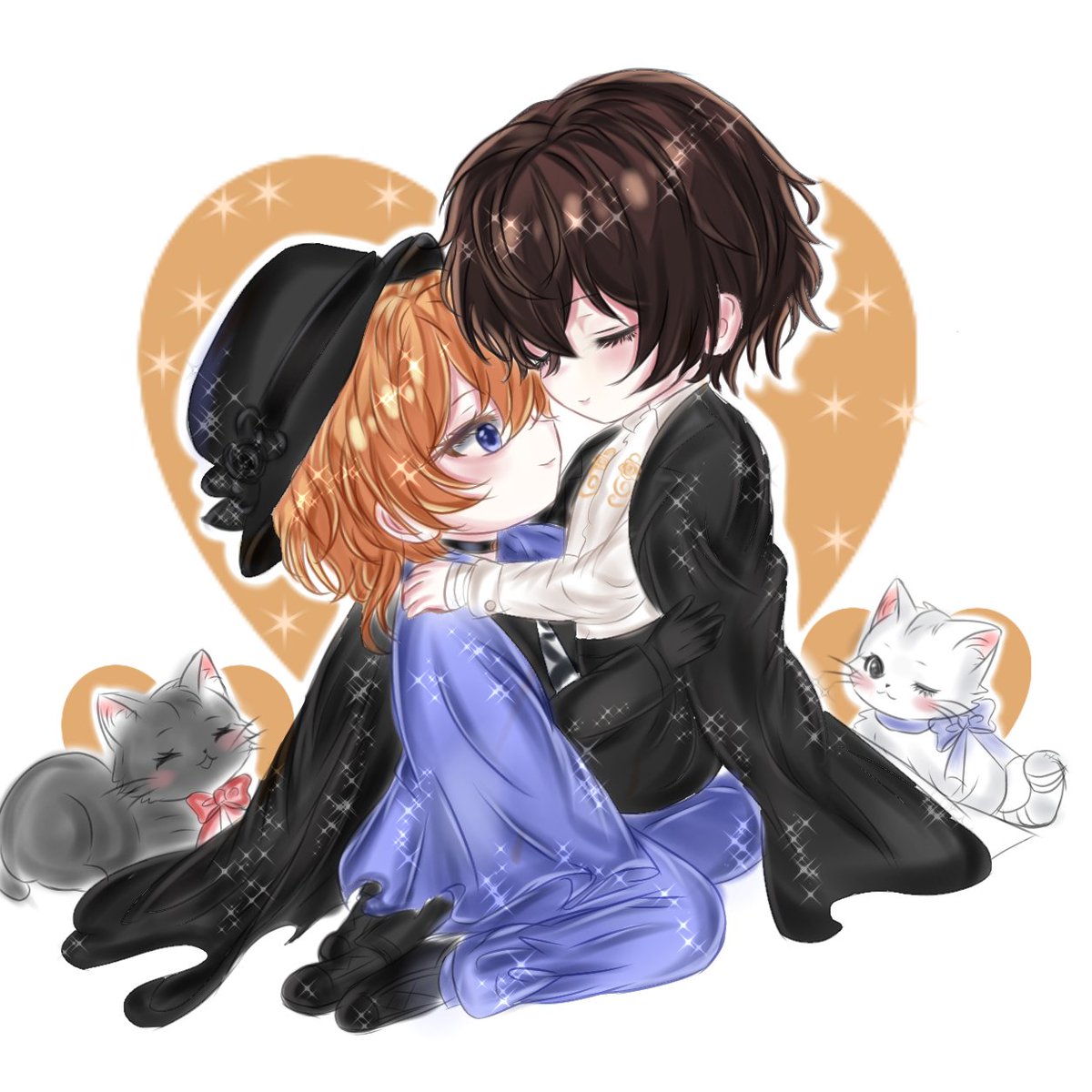 🎀Chibi SKK 🎀
I love them 💫
#bsd #skk #soukoku #dazai #chuuya