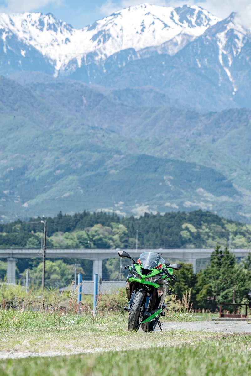 中央アルプス × ZX-6R ⛰️ Nikon Z5 + NIKKOR Z 24-200mm f/4-6.3 VR
