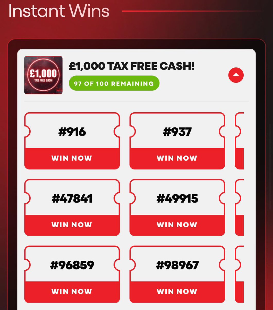 NITROUSCOMPS's tweet image. All that bank waiting to be won 🏆 £97,000 in the nitrous vault of instant wins 💰

We have already made winners in the first 10%…

Could you be the next to drop 🔻
nitrouscompetitions.com/competitions/g…

#cash #competition #instantcash