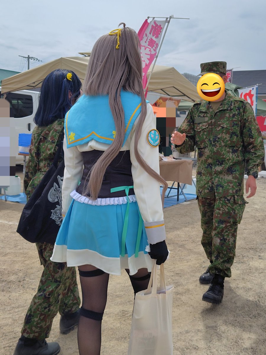 iosonopioggia's tweet photo. この度も、陸自中部方面曹友会公認キャラ企画 #MAS38 の 公式レイヤー様として、きっか様と都築様が来てくださいましたわ
本日わたくしは…全然遊んでる場合じゃないのに…なんか…見に行きたくて…来てしまいましたわ
信太山いずみちゃんは初でしたから…🌼🌊
結果勝ちでした…実在したんだなって… https://t.co/4Qag3VbJFw
