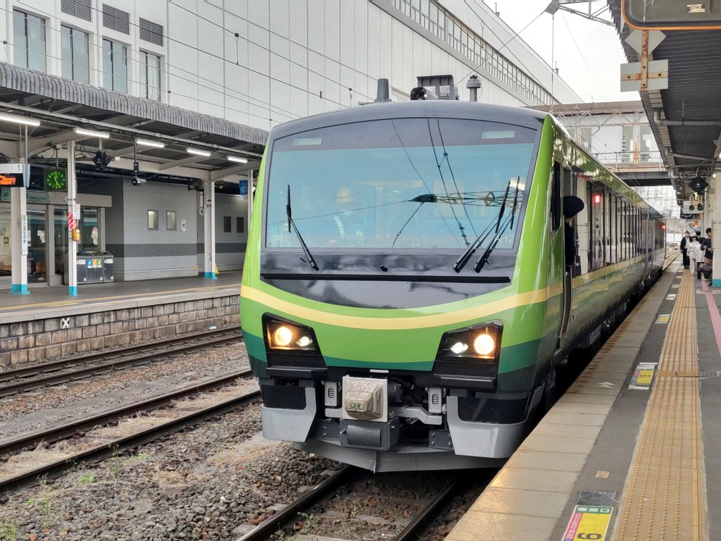 会津若松から郡山まであいづSATONOに乗車 駅カードは検札時に配布され
