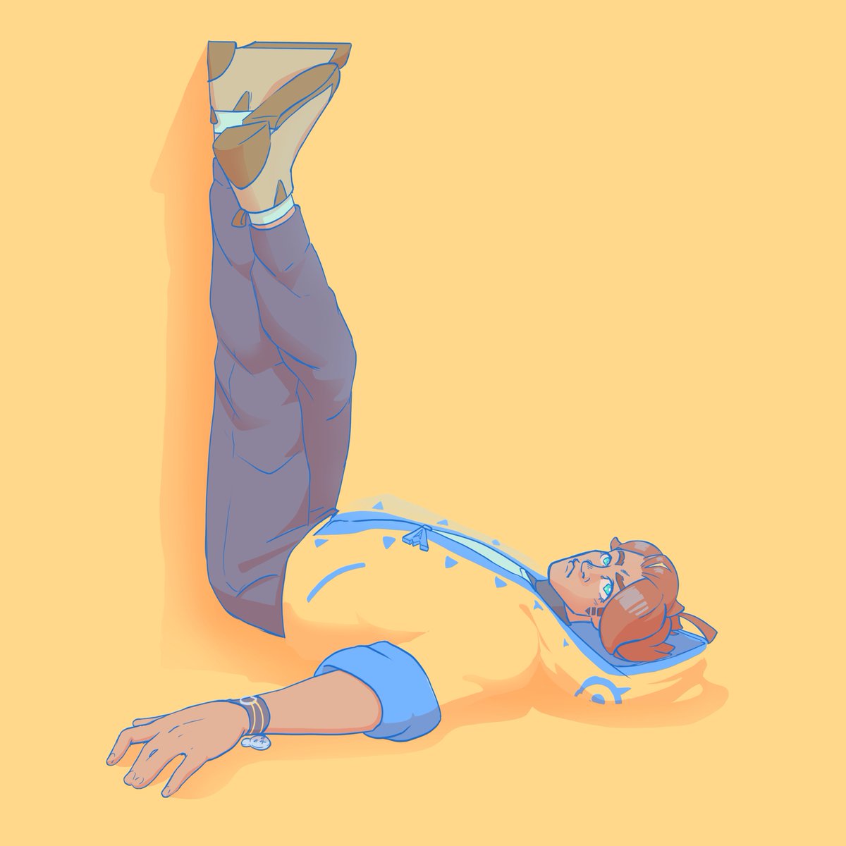Victi_18's tweet photo. Seeing some posts that doing this kind of thing, so imma join in with this quick sketch😭 #lilacbtrs #UNverse #victi18 https://t.co/6D0JxYlVBF