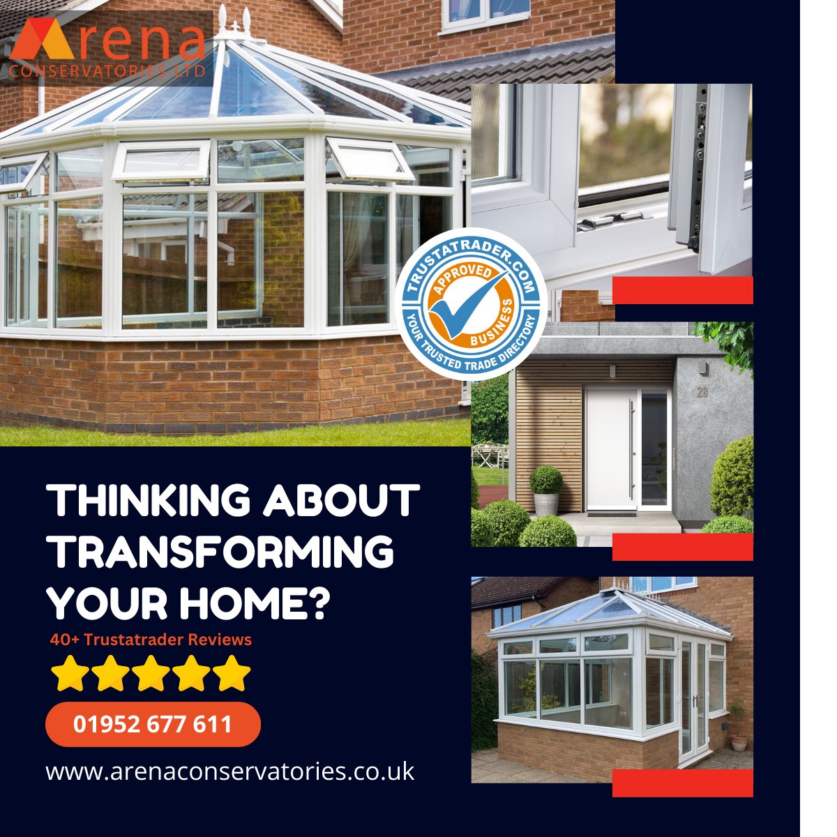 mawebdesign_uk's tweet image. Thinking about transforming your home?

Get in Touch 👇
arenaconservatories.co.uk

🔗 #arenaconservatories #homeimprovement #homeimprovements #homerenovation #conservatory