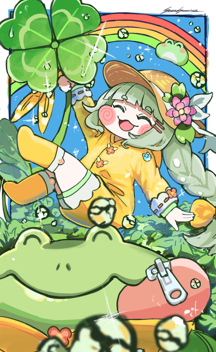 願いがかける、虹の橋🌈🍀

#트릭컬 #Trickcal #トリッカル