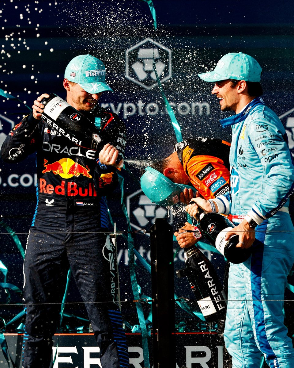 Miami 2024 podium vibes 😛🍾

#MiamiGP