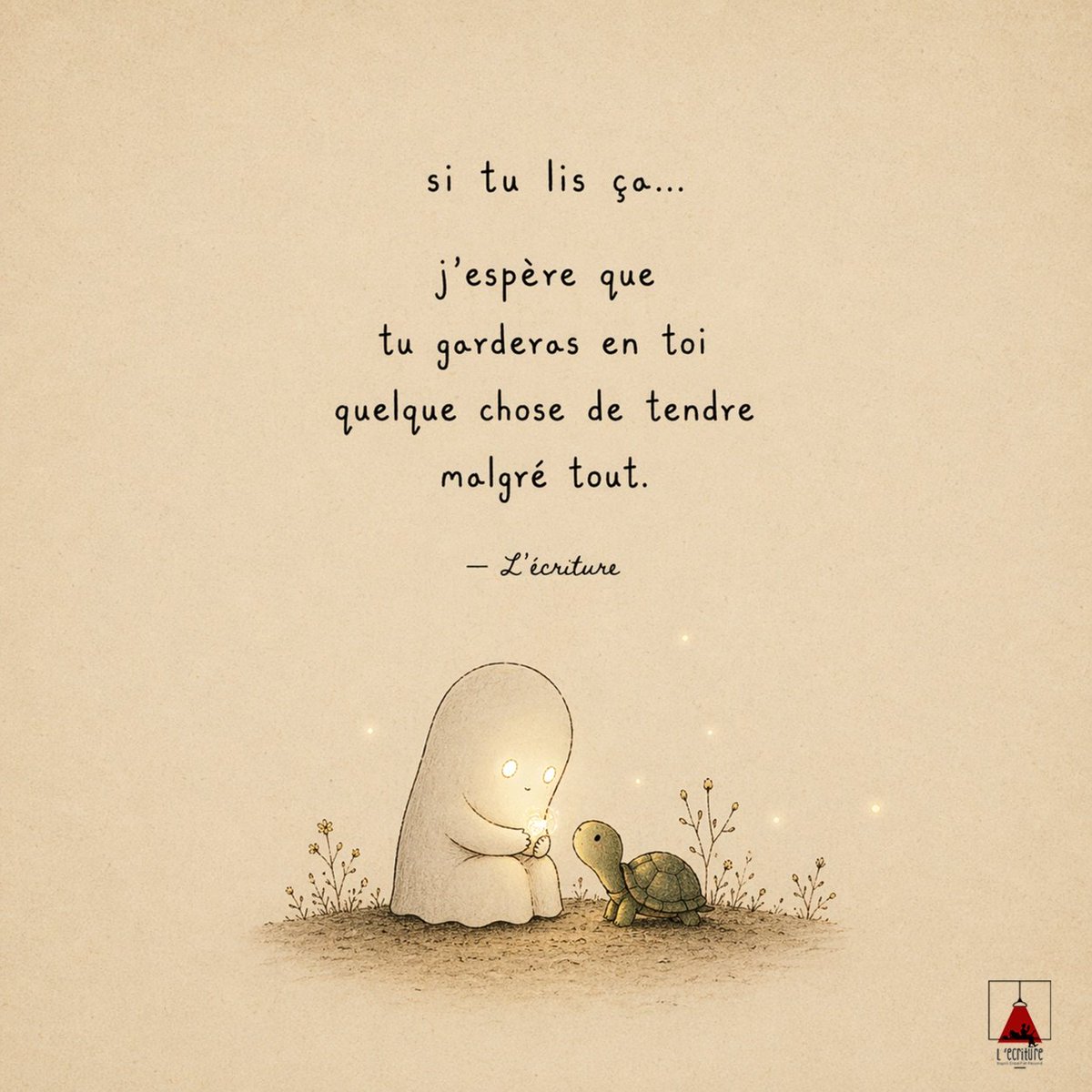 Si tu lis ça… Garde un peu de douceur pour toi aujourd’hui.
(et si quelqu’un te vient en tête… dis-lui.) 🫶🏼♥️