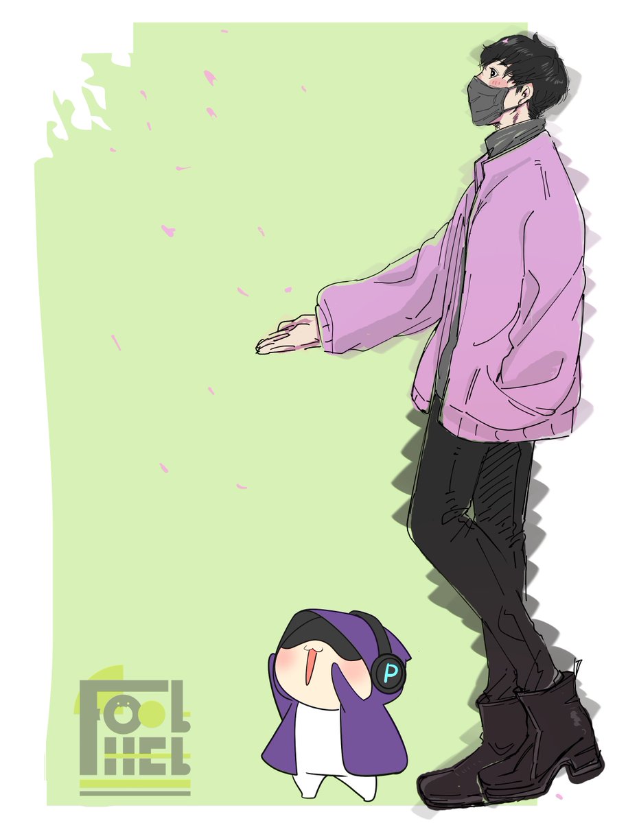 春が終わるまではね
＃描いてん動地