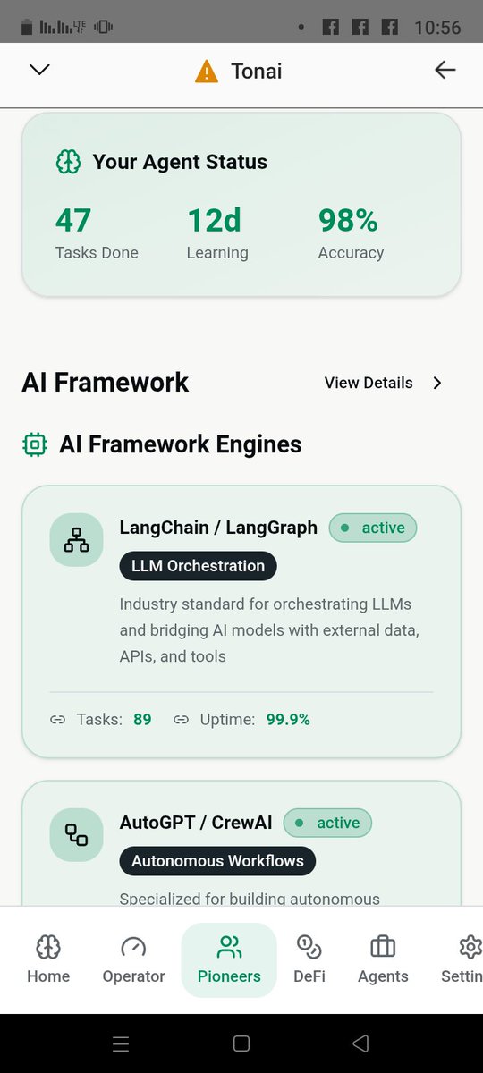 AouakSalah's tweet photo. The next dominant role in AI isn’t “AI Engineer” or "TONAI " .It’s the Agent Operator.The human who designs, connects, monitors & optimizes autonomous AI agents that run real business workflows 24/7.I’m building Agent Operator Hub one single app that turns anyone
#TONAI #PI https://t.co/wamCnaAyfg