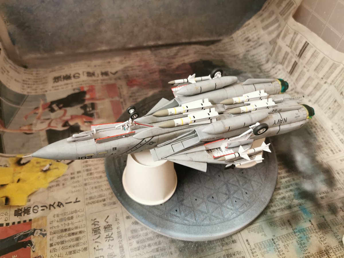 艶消しとなるべく仰向けにされるトム猫