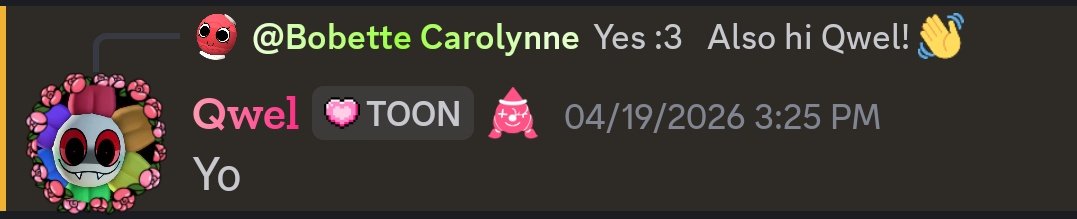 She's someone very special! 😊