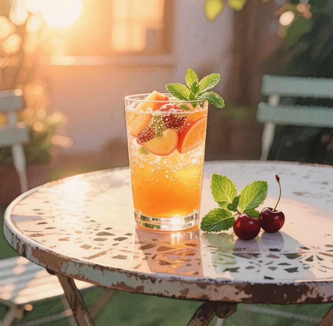 WhZ6j8MtBynDH8v's tweet image. 5-Minute Mango Fizz | Blend 1 ripe mango, 2 tbsp lime juice, 100ml sparkling water, u0026 1 tsp honey. Top with mint! Cool, sweet, u0026 so easy. Perfect for sunny days  #QuickDrinks #MangoLover